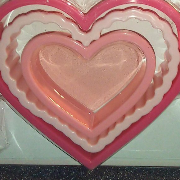 5 ct I Heart You Love cookie cutters set new sealed Valentine's Day anniversary - Picture 3 of 3